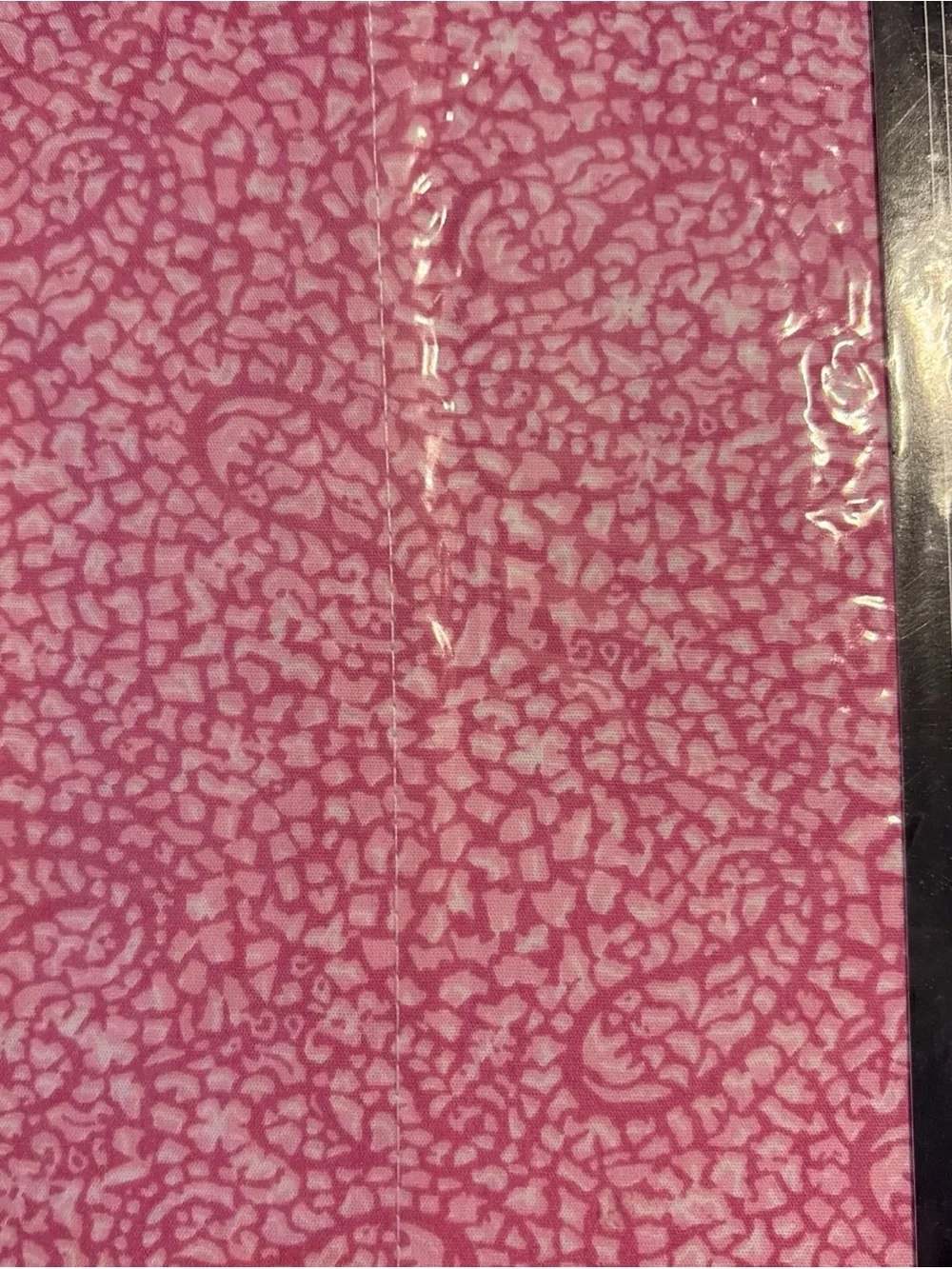 Tommy Hilfiger Pink Paisley 100% cotton queen flat sheet only 250 count NEW!!